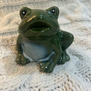 Glazed Ceramic Frog